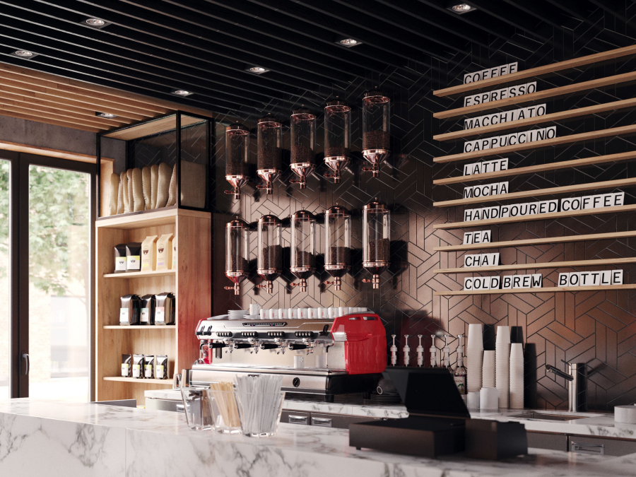 THIẾT KẾ COOFEE SHOP 1